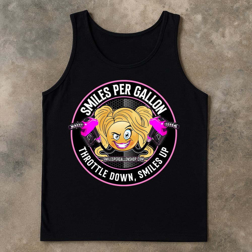 Smiles Per Gallon Women’s Tank Top
