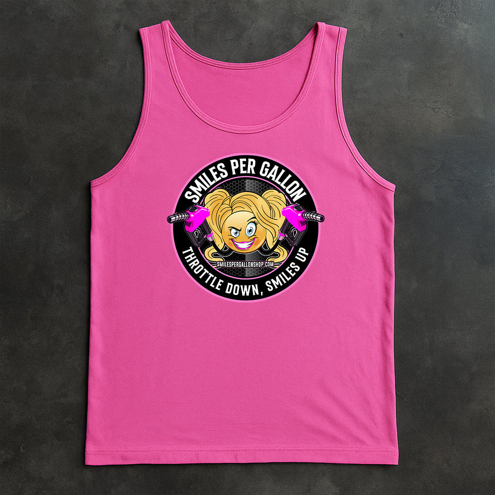 Smiles Per Gallon Women’s Tank Top