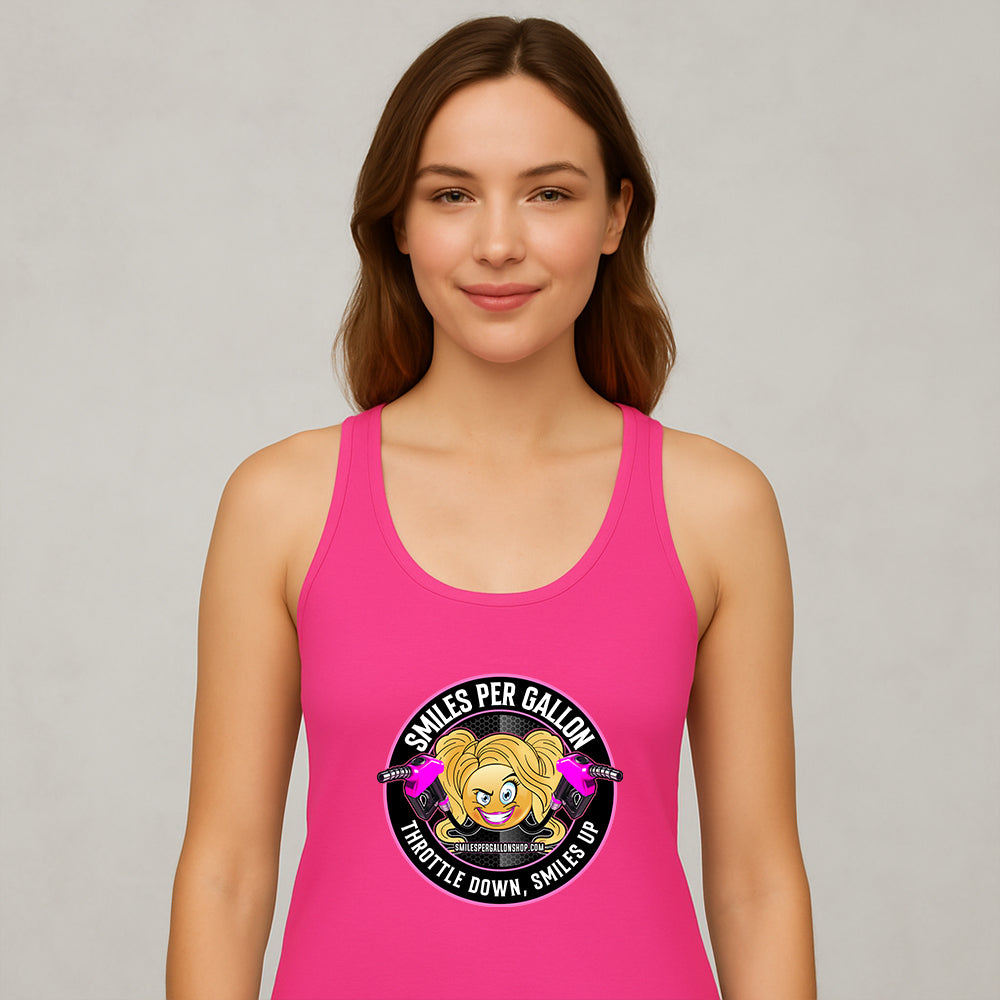 Smiles Per Gallon Women’s Tank Top