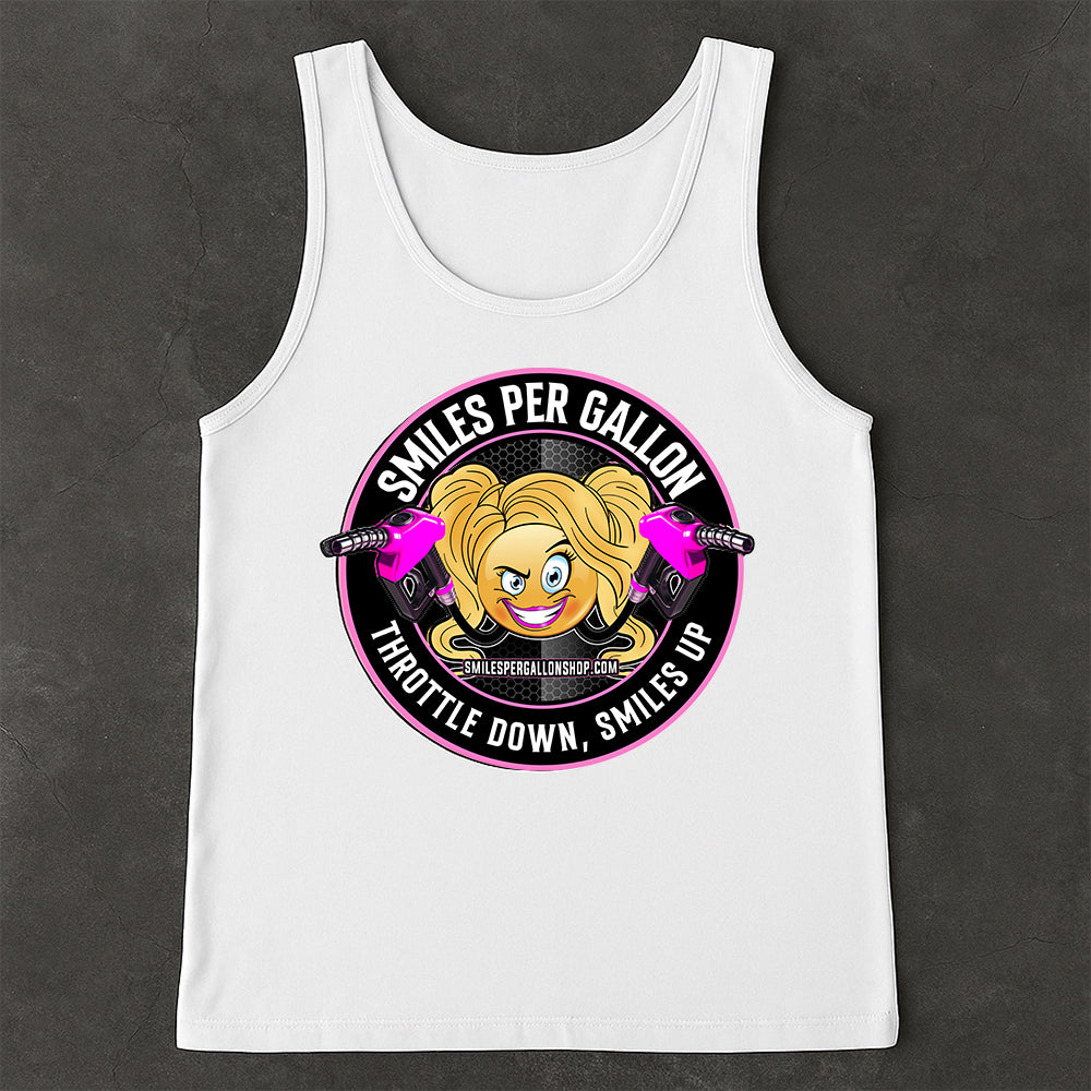 Smiles Per Gallon Women’s Tank Top