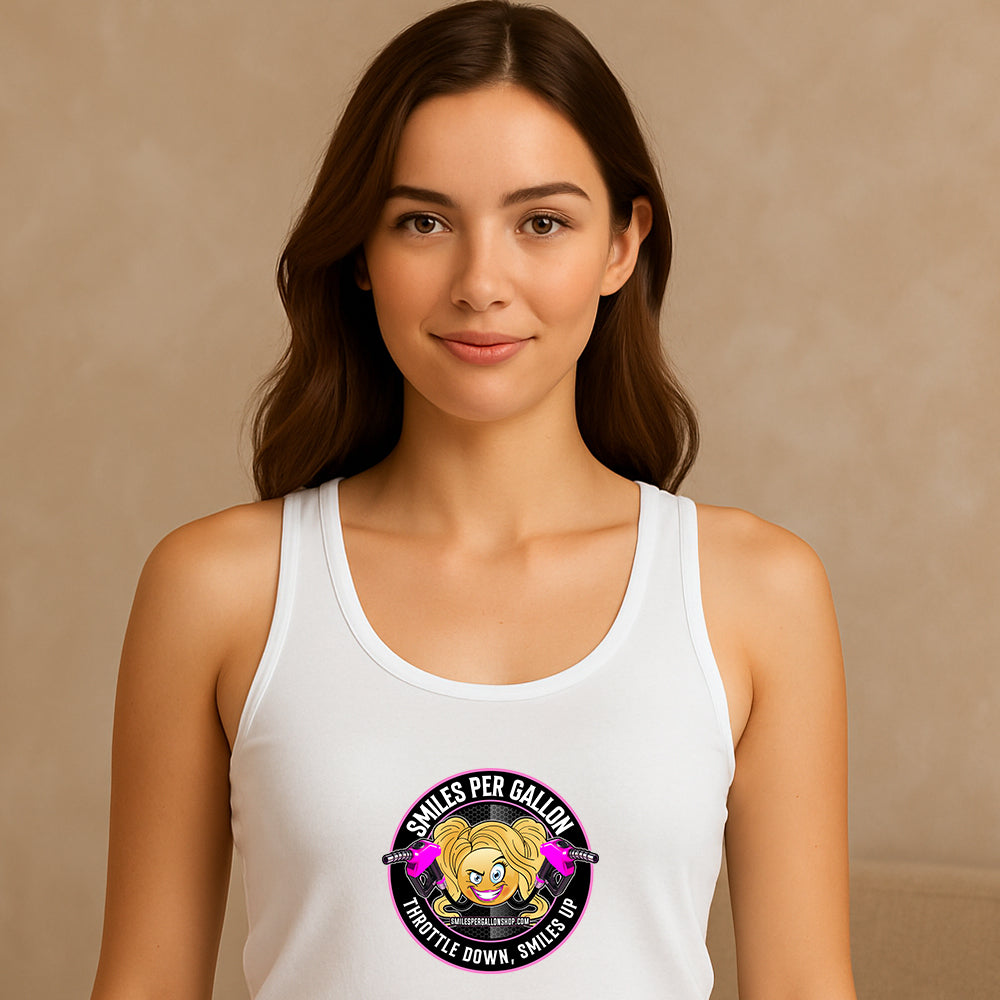 Smiles Per Gallon Women’s Tank Top