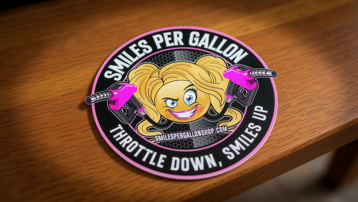 8" Fuel the Fun Premium Vehicle Sticker