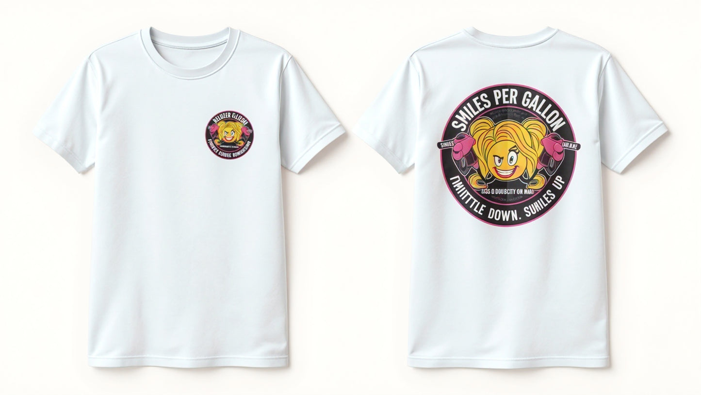 Women’s Black, White and Pink Shirt