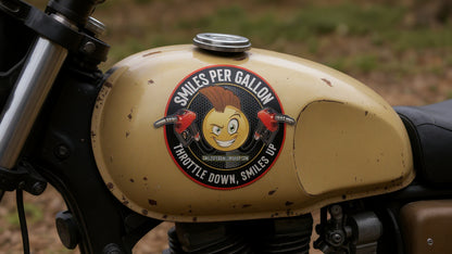 8" Throttle Badge Vehicle Sticker