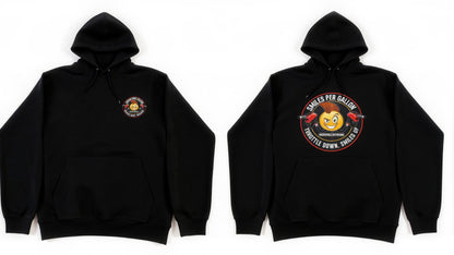 Men Black and White Sweatshirt
